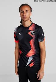 Die zukunft von superstar lionel messi (34) beim fc barcelona ist auch drei tage nach dem ende seine vertrages. Jordan Psg 19 20 Pre Match Jersey Released Footy Headlines