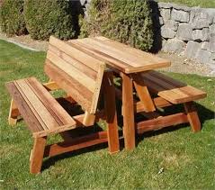 Wood Country Herman Convertible Bench Table Picnic Table Bench Table Picnic Table Bench