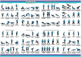 Free Workout Exercise Poster Tamar Fitness Wellness Beauty