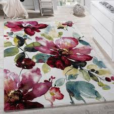 Teppich bcf flash africa 3913 schwarz/grau. Teppich Modern Leinwand Optik Teppich Blumen Real De
