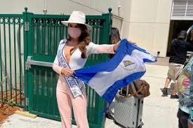Desde el diamante de las segovias. Ana Marcelo Miss Nicaragua 2020 Llega A La Concentracion Oficial De Miss Universo