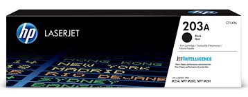 HP CF540A  203A Black Toner Cartridge
