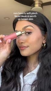Replying to @insiya @Rare Beauty soft pinch liquid blush in worth