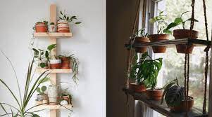 You can connect the tiers to the swivel hook as you go. 15 Diy Plant Stands Shelves To Showcase Your Indoor Garden
