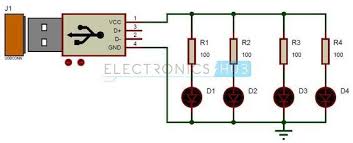 usb led lamp circuit 5v usb light for laptop led lamp diy led lighting diy led emergency lights