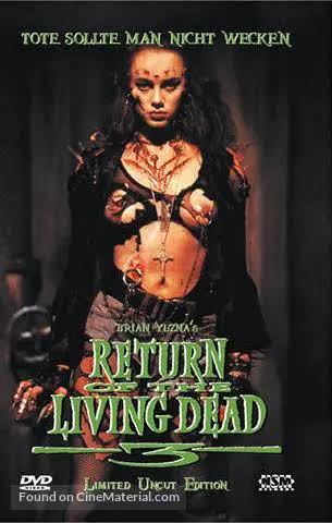 Return of the Living Dead III (1993) Austrian dvd movie cover