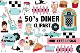 5th grade math coloring pages; 50s Diner Clipart 1228319 Illustrations Design Bundles