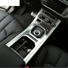 Fur Land Rover Range Rover Evoque 2012 2018 Zubehor Center Konsole Getriebe Panel Abs Chrom Dekorative Abdeckung Trim Auto Styling Gear Console Style Coverrange Evoque Aliexpress