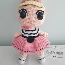 gunaydinlardir tbt yaptigim dusune bilirsiniz ama ben su siralar hep bu lol bebekten oruyorum sizlerde siparis vermek isterseniz dm lol bebek amigurumi