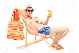 Smiling Young Male On A Beach Chair Drinking Cocktail Isolated Stock Photo Picture And Royalty Free Image Image 19721278