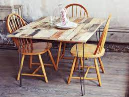 table en palette 44 idees a decouvrir photos table palette table a manger palette tables en palettes de bois