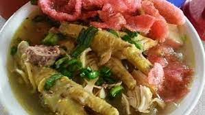 20 buah ceker ayam 3 lbr daun jeruk purut 1 btg sereh, memarkan 700 cc air. Mie Sop Ceker Bang Rava Restoran