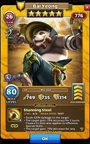 Fire, ice, nature, holy, and dark! Empires Puzzles Bai Yeong Guide And Tips Gamingonphone