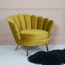 Maybe you would like to learn more about one of these? Gatsby Scalloped Velvet Armchair Mustard Gold Audenza
