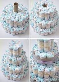 Rustic Glam Baby Shower Plus Make A Diaper Cake Baby Shower Diaper Cake Baby Shower Diy Baby Shower Diapers