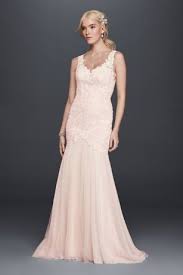 Beaded Venice Lace Trumpet Wedding Dress David S Bridal Trumpet Wedding Dress Lace Wedding Dresses Lace Scalloped Wedding Dresses