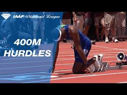 On paper this race looked like a jamaican record attempt with the american team their closest competitor. Rai Benjamin 400 Meter Hurdles Track And Field 24 7 Hurdlex