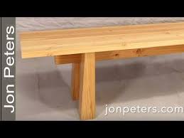 How To Design And Build This Cool Modern Bench Youtube