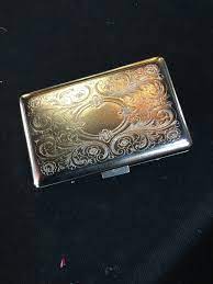 Find great deals on ebay for vintage business card holder. Metal Business Card Holders Metal Business Cards Business Card Maker Vintage Business Cards