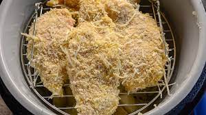 Ninja Foodi Garlic And Parm Crusted Chicken With Roasted Potatoes Recipe Foodie Recipes Ninja Cooking System Recipes Recipes