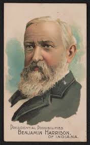 77 President benjamin harrison Images: PICRYL