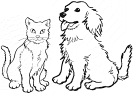 I just added new cats and dogs coloring printables! Dog Coloring Page Dog Coloring Book Cat Coloring Page