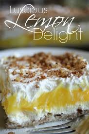 After a heavy thanksgiving meal, enjoy a slice of this specialty coffee cake with a hot cup of coffee or a tall glass of milk. Luscious Lemon Delight An Easy To Make Dessert