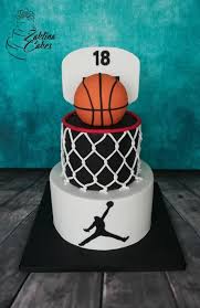 Basketball Cake By Zaklina Sports Themed Cakes Basketball Cake Basketball Birthday Cake