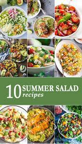 10 Summer Salads Summer Salads Summer Salad Recipes Delicious Salads