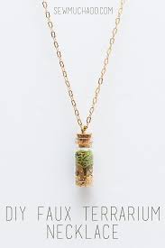 Diy Mini Faux Terrarium Necklace Tutorial Sew Much Ado Terrarium Necklace Jewelry Repair Pearl Jewelry Necklace