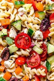 Greek Pasta Salad Recipe Greek Pasta Skinny Taste Recipes Greek Salad Recipes