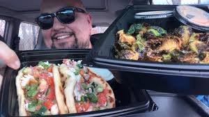 Smash all the cheetos up and sprinkle evenly, covering every inch of the macaroni. Bj S Brewhouse Pita Tacos Mukbang Sriracha Brussels Sprouts Couscous Mac N Cheese Youtube