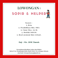 Lowongan supir pergudangan buduran sidoarjo. Lowongan Kerja Surabaya Gresik Sidoarjo Dan Sekitarnya Fotos Facebook