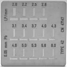 Let's find the lcm of 6,8 and 12. Resolution Line Pair Fan Test Patterns