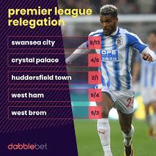 Can you name each club to have been relegated over the last four years? Betting Swansea And Palace Favourites For Premier League Relegation After Impressive Starts From The Newly Promoted Teams Goal Com