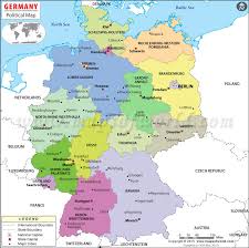 From mapcarta, the open map. Political Map Of Germany Germany States Map