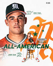 Mid-Major position players from D1Baseball's Preseason All-American Teams  Presented by @rapsodobaseball 🔗 in bio