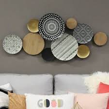 World Menagerie Multi Circles Wall Decor Reviews Wayfair In 2020 Plates On Wall Plate Wall Decor Basket Wall Decor