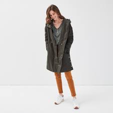 Ici, vous avez accès à un choix de modèles pour cocooner au chaud durant tout l'hiver. Parka Cintree A Capuche Vert Kaki Femme Cache Cache