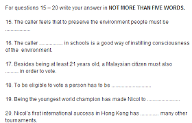 Free 2020 ielts listening practice tests. Muet 2020 Listening Test Guide Tips