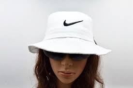 Black And White Nike Hat Womens Mens Womens Unisex Nike Stock Iconic Logo Sports Fashion Fisherman Bucket Cap White Black Nike Stock Fashion Sport Fashion