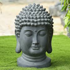 Resin is an artificial plastic material that's known to be lightweight, durable, and affordable. Large Buddha Head Statue Wayfair