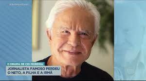 Cid Moreira vive drama familiar e perde filha, irmã e neto