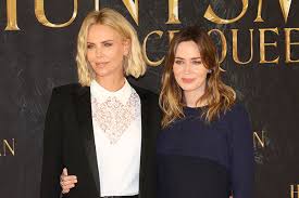 Charlize theron was born in benoni, a city in the greater johannesburg area, in south africa, the only child of gerda theron (née maritz) and charles theron. Charlize Theron S Son In Love With Emily Blunt Hello
