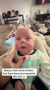 Being a twin mom is hard. Sometimes all three of us cry together. But ...