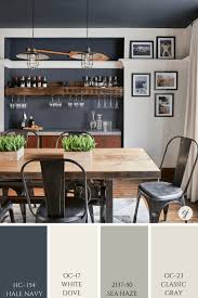 This minimalist kitchen is a lovely balance of light and dark. White Dove By Benjamin Moore Colour Review Claire Jefford