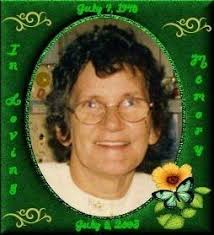 Memorial to Cora ( Kitty ) Knight Webre