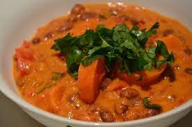 South African Sweet Potato Kidney Bean And Peanut Stew Peanut Stew Vegan Stew South African Recipes