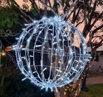 Big 3D White Ball