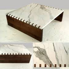 Popsugar Coffee Table Wood Marble Wood Marble Tables Design